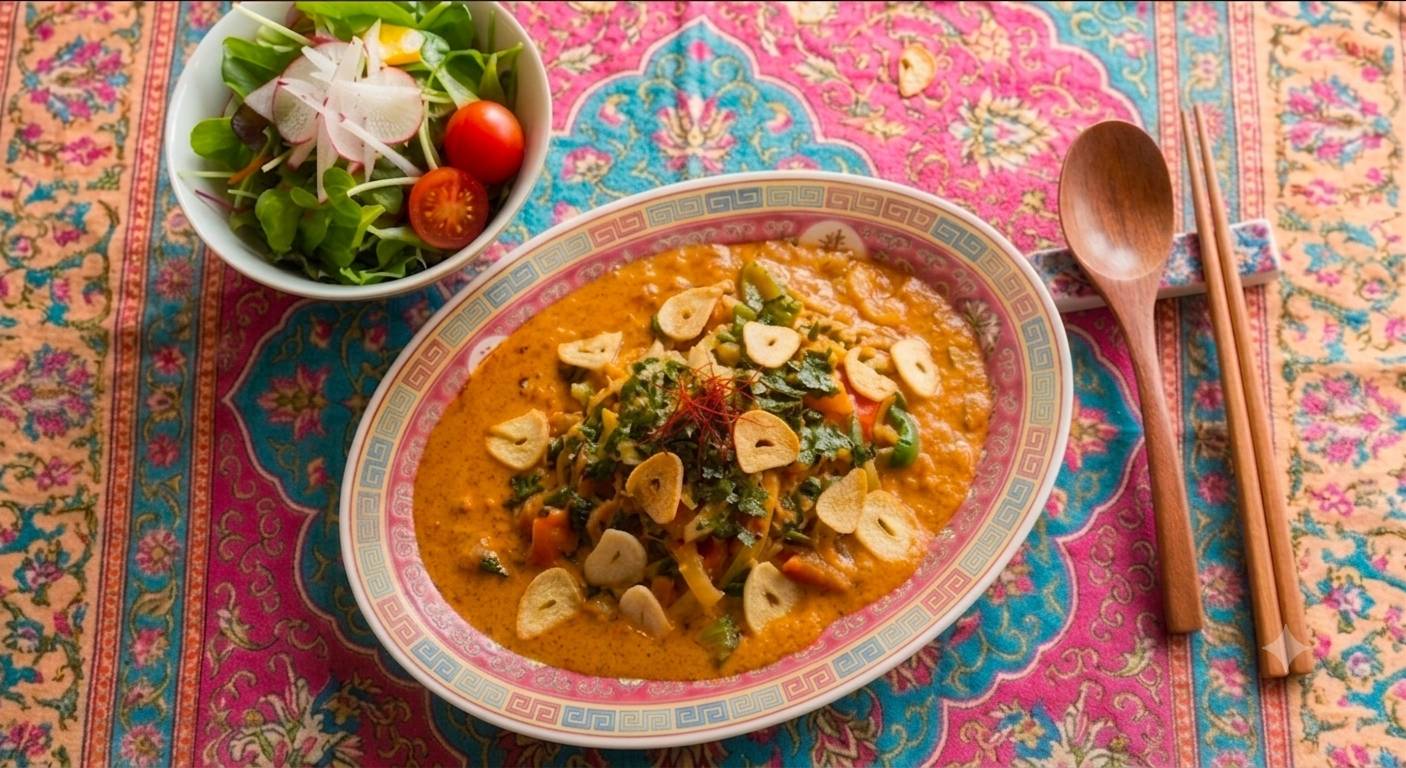 決め手はアホたまり醤油★時短野菜炒めカレー